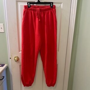 Daily Drills Red Joggers